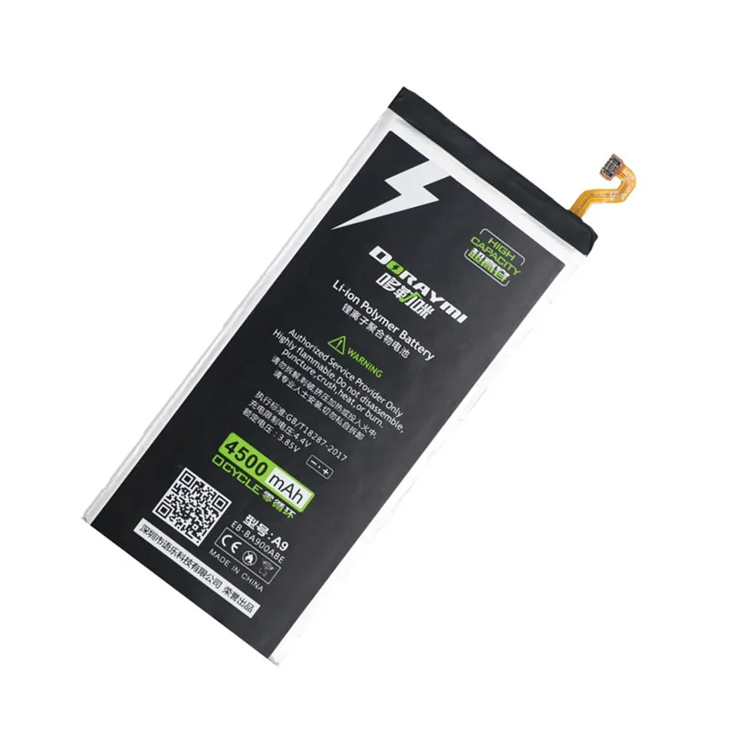 DORAYMI EB-BA900ABE Battery for Samsung Galaxy A9 A900 A9000 A9100 Phone 4500mAh Batteries Replacement Bateria | Мобильные телефоны