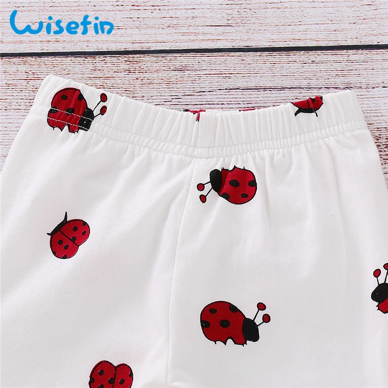 Милая осенняя одежда для маленьких девочек комплект новорожденных с красным