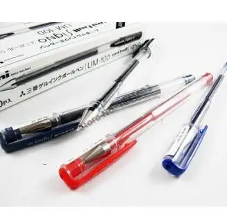 Uni ball Signo Dx Um 100 ручка с гелевыми чернилами 0 5 мм 10 шт. в комплекте Mitsubishi
