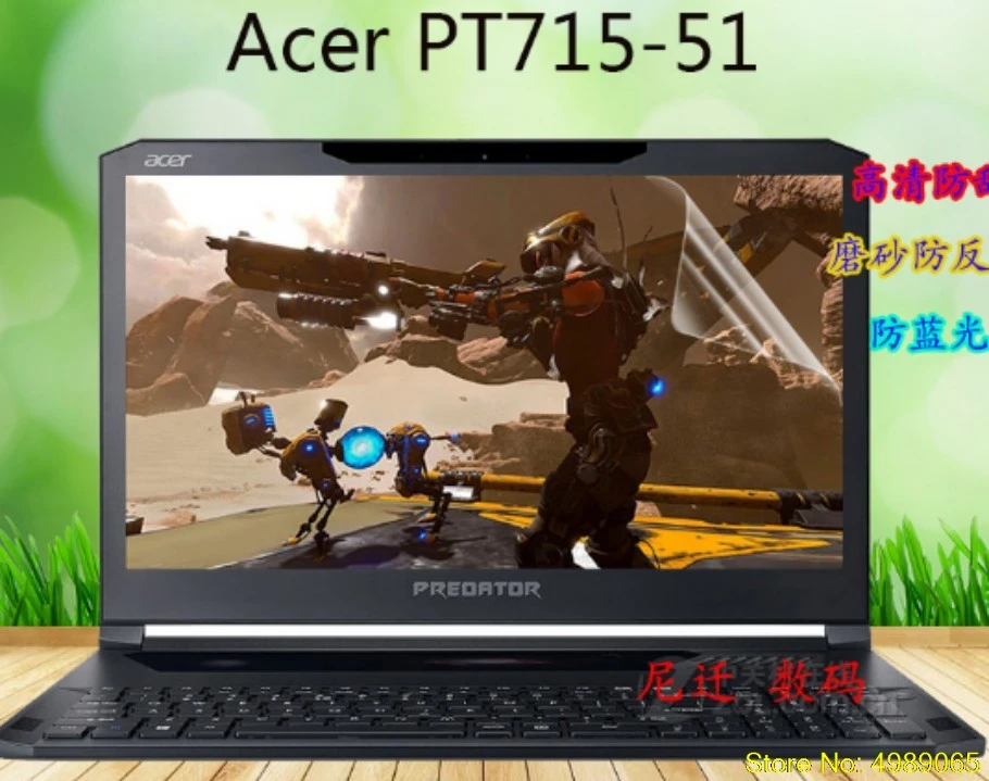 5 шт./упак. прозрачный/матовый ноутбук фотопленка для Acer Predator Triton 700 игровой 15 6