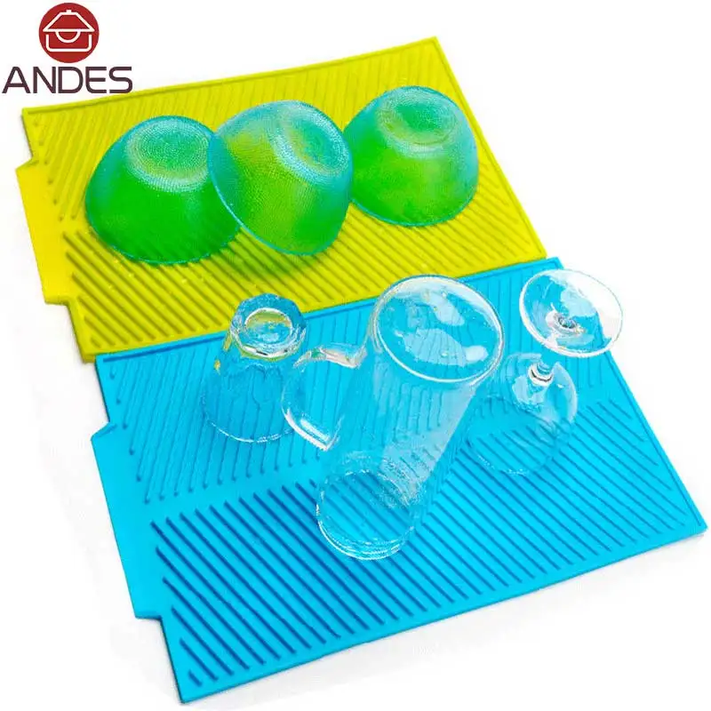 4 цвета Премиум термостойкий Силиконовый поднос коврик настольный набор