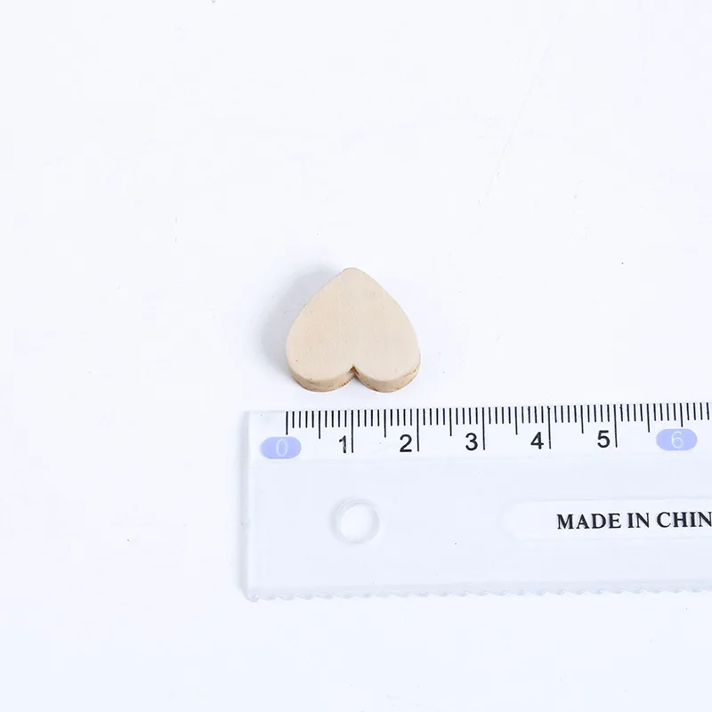 Missxiang DIY 21MM Natural Heart Shape Wood Beads for Jewelry Making Handmade Pacifier Clip Rattle Wooden 20pcs/lot perle | Украшения и