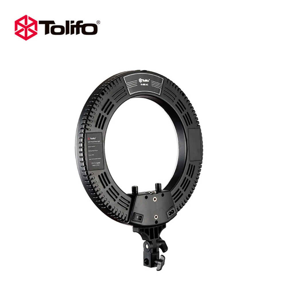 Кольцевой светодиодный светильник Tolifo 40 Вт 3200 5600 к|Фотографическое освещение| |