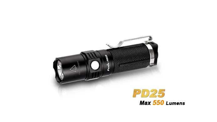 Новинка 2015 FENIX PD25 фонарик Cree XP L (V5) светодиодный 5 режимов Max 550 люмен