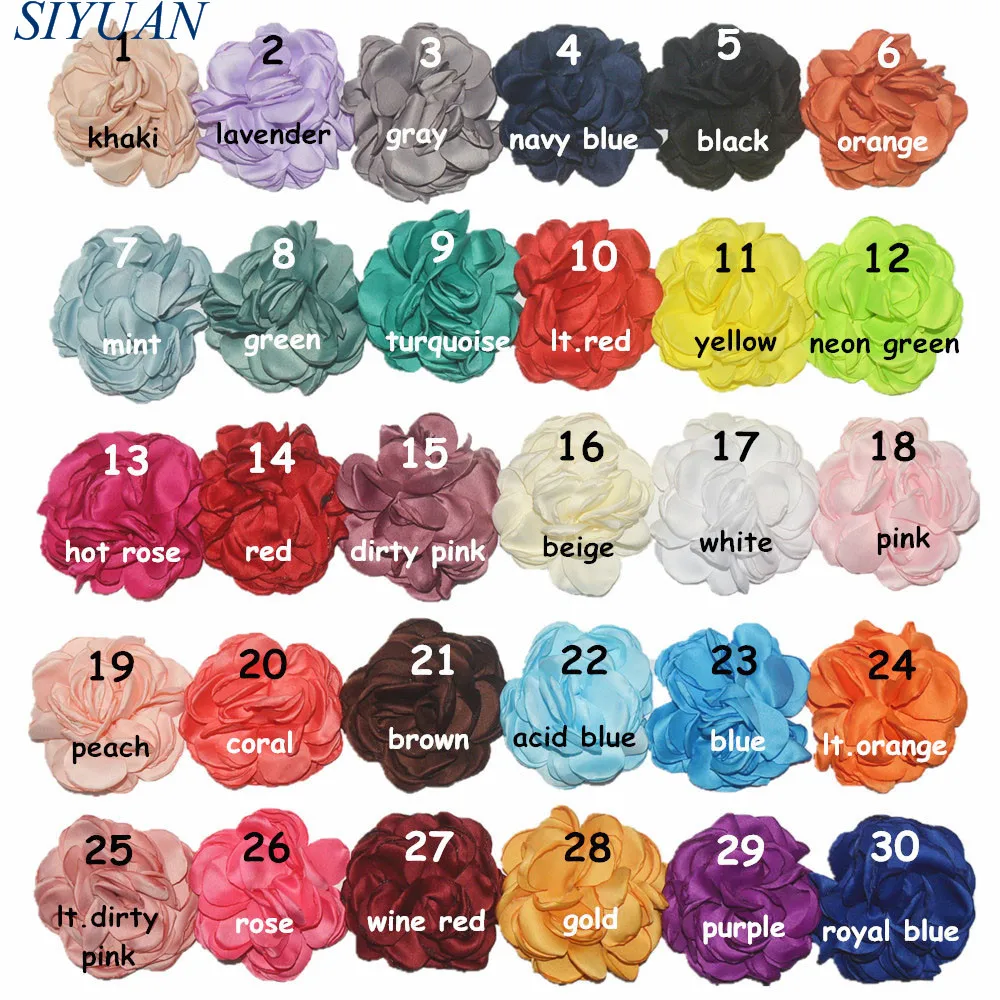 Ободок цветы для детей 20 шт./лот 8 см 30 цветов|women headband|headband diyflowers for |