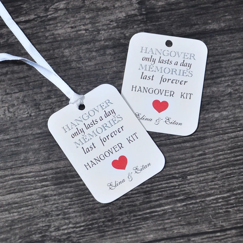 Персонализированные подарочные бирки спасибо Свадьба бирка 100 шт./компл.