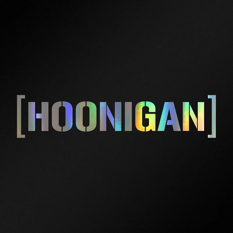Автомобильная виниловая наклейка 58*10 см Hoonigan, Кен Блок Дрифт JDM наклейка на автомобиль смешная наклейка s и Переводные картинки 3D Стайлинг автомобиля для VW Audi Ford