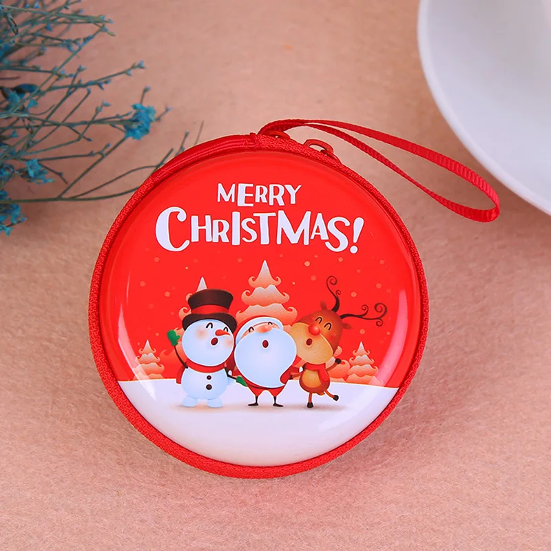Mini Tin Box Small Storage Cans Baroque for Kid Packing Xmas Candy Christmas Decoration Coin Earrings Headphones Gift | Дом и сад