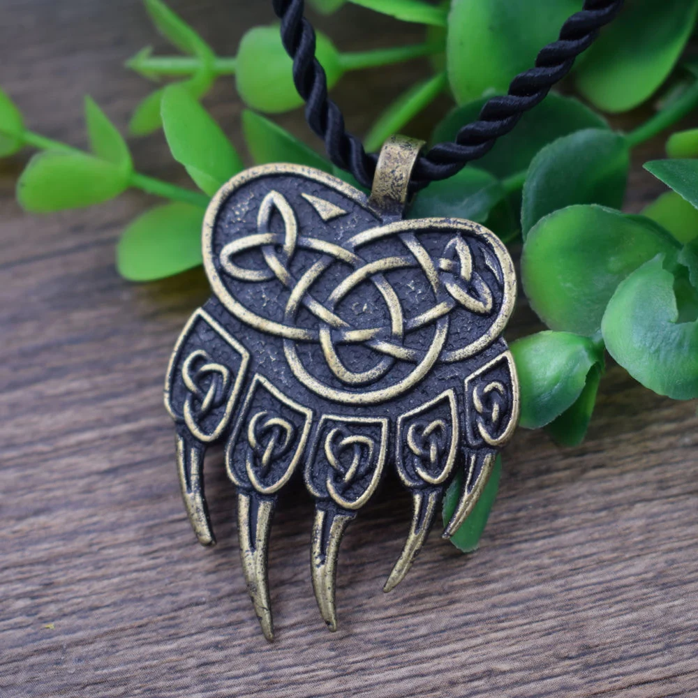 SanLan античный посеребренный амулет Викинг славянский символ бога ожерелье с