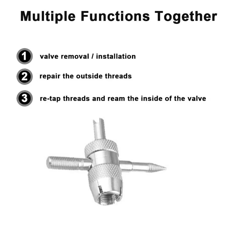 Tyre Valve Core Remover Removal Tool Key Practical for Car Motorbike Bike Truck Motorcycle Tire Stem Part | Автомобили и