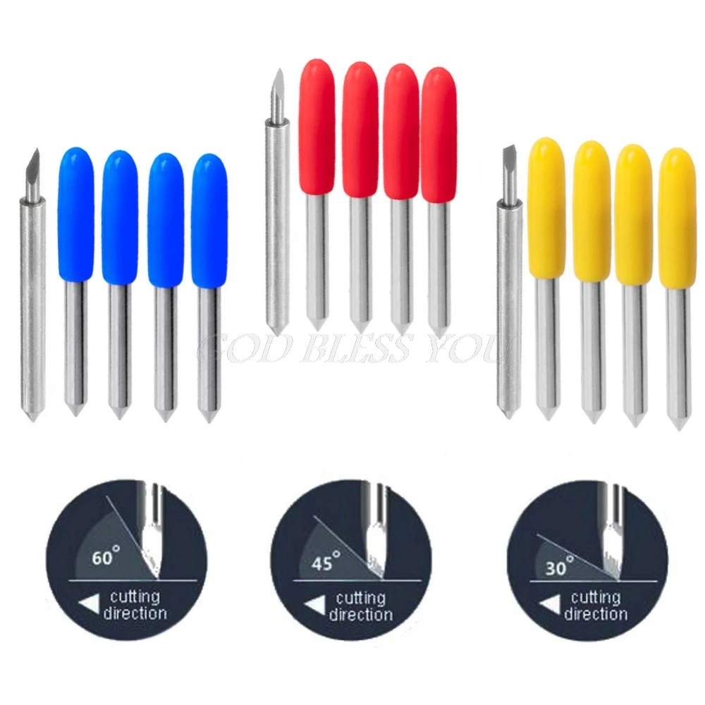 5 шт. 30 45 60 градусов лезвия режущий плоттер Fr Roland виниловый резак лезвие Новинка