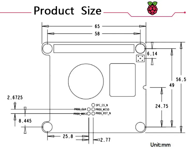 RASPBERRY PI POE HAT официальная дополнительная плата питания через Ethernet для Raspberry Pi 3B+ P