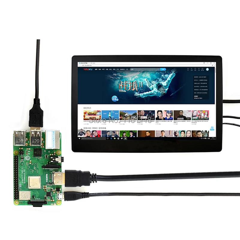 Raspberry Pi 11,6 дюймов lcd 11,6 дюймов USB емкостный сенсорный экран HDMI VGA дисплей для компьютера мини ПК Регулируемый 1920x1080HD