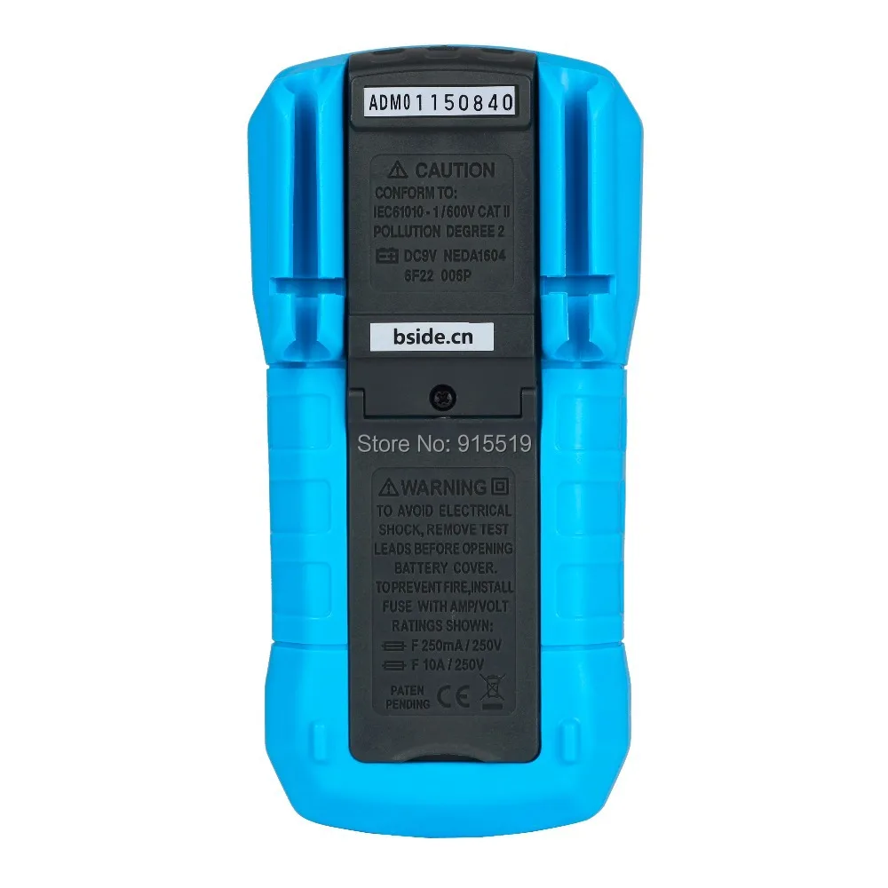 BSIDE ADM02 Auto Ranging Digital Multimeter DMM DC AC Voltage Current Temperature Meter Tester Diode | Инструменты