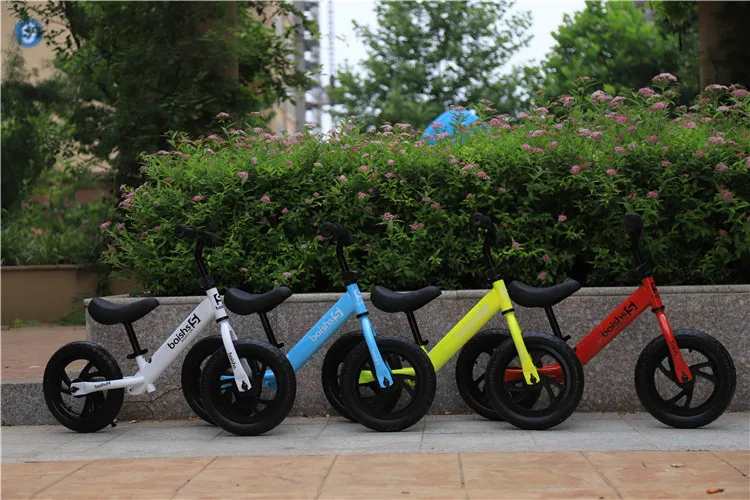 12 inch Kids two-wheeled balance car slider kids learning scooter bike bicycle footsteps ride on car#bike011
