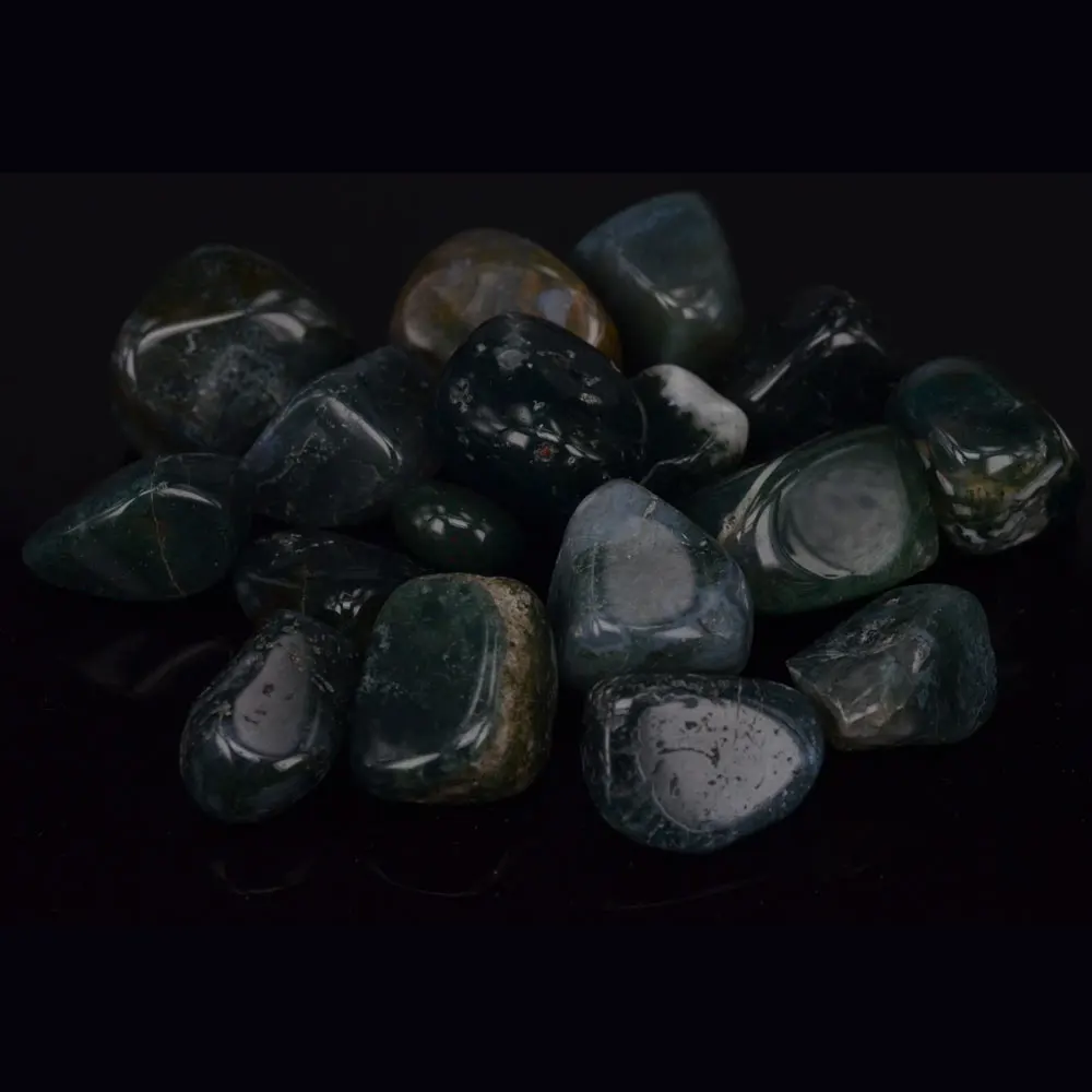 500 г/лот Натуральный Мох агат кристалл драгоценный камень разобранные камни чакра фэн шуй восстанавливающий