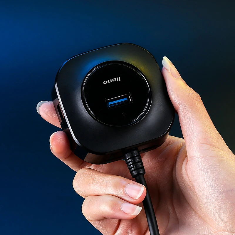 Llano USB концентратор 3 0 4 порта Micro сплиттер с мощностью высокоскоростной адаптер 5