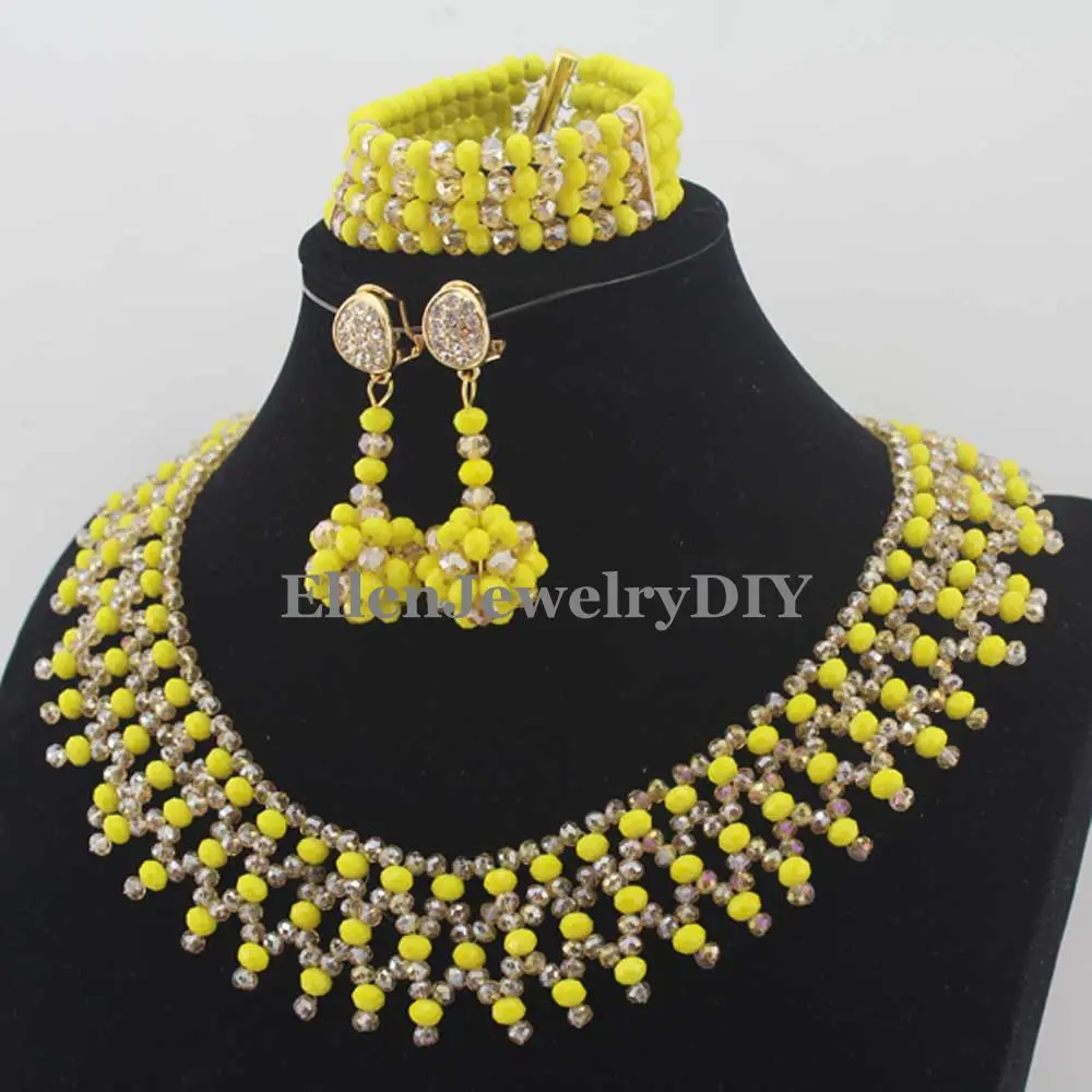 Модное колье-чокер ручной работы с африканскими бусинами модель 2019 набор