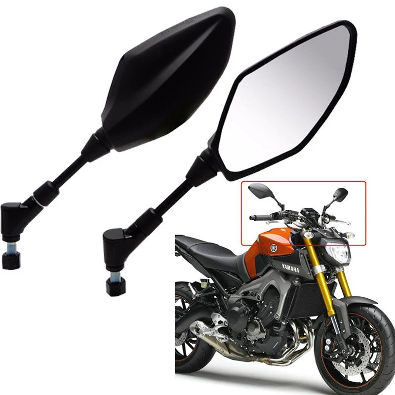 1 пара аксессуары для мотоциклов стекло заднего вида зеркала подходят Yamaha MT 09 Tracer