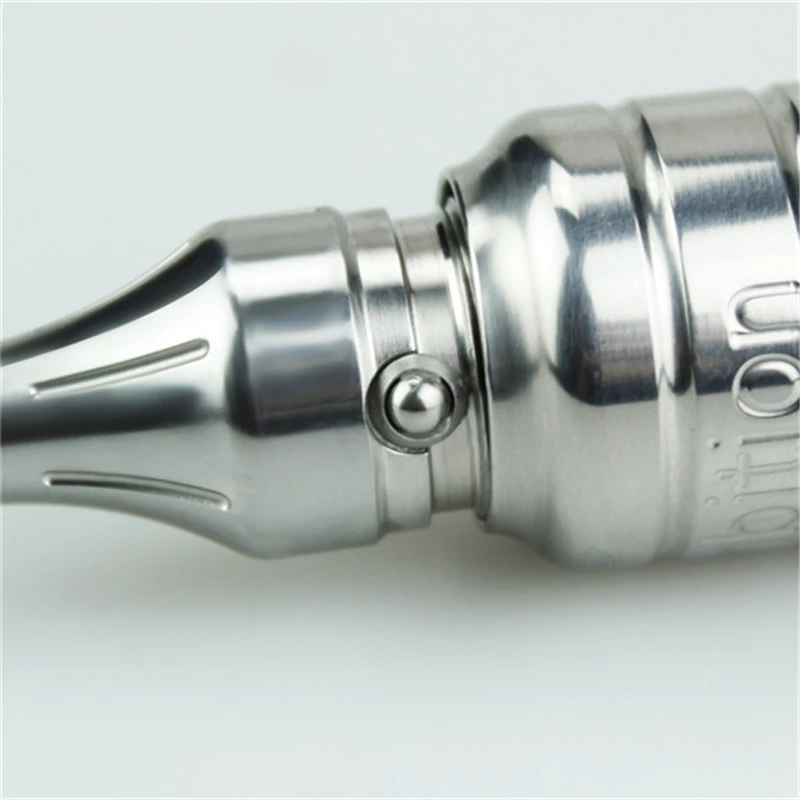 Newest Tattoo Cartridge Grip 316 Stainless Steel Material Needles 28MM Adjustable Grips | Красота и здоровье