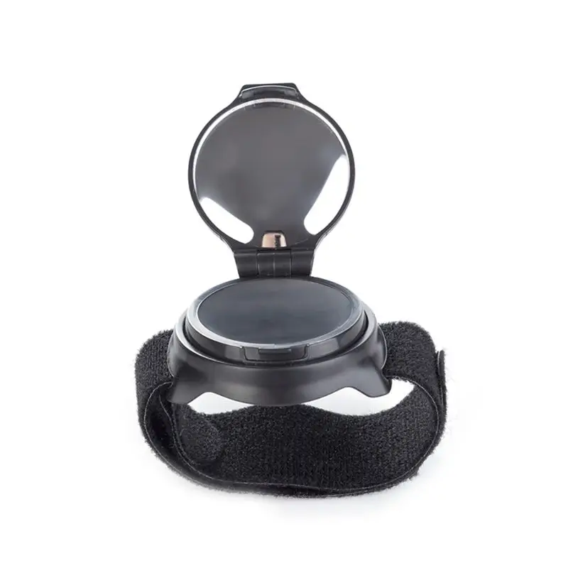 

Bicycle Rearview Mirror With Wrist Strap For 360 Degree Compact And Portable Rotating Mirror