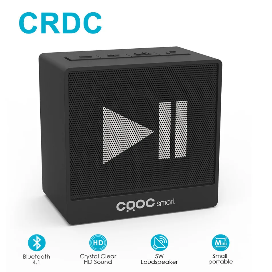 CRDC Портативный Bluetooth Динамик 5 Вт мини сабвуфер Super Bass стерео Открытый