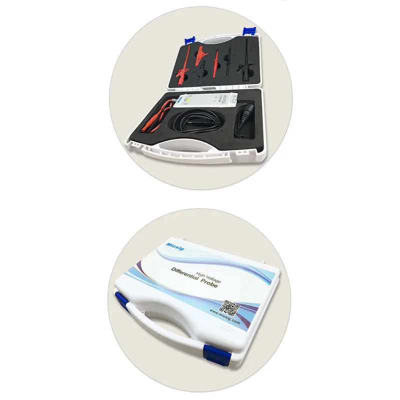 Micsig Oscilloscope 1300V 100MHz High Voltage Differential Probe kit 3.5ns Rise Time Parts Accessories | Инструменты