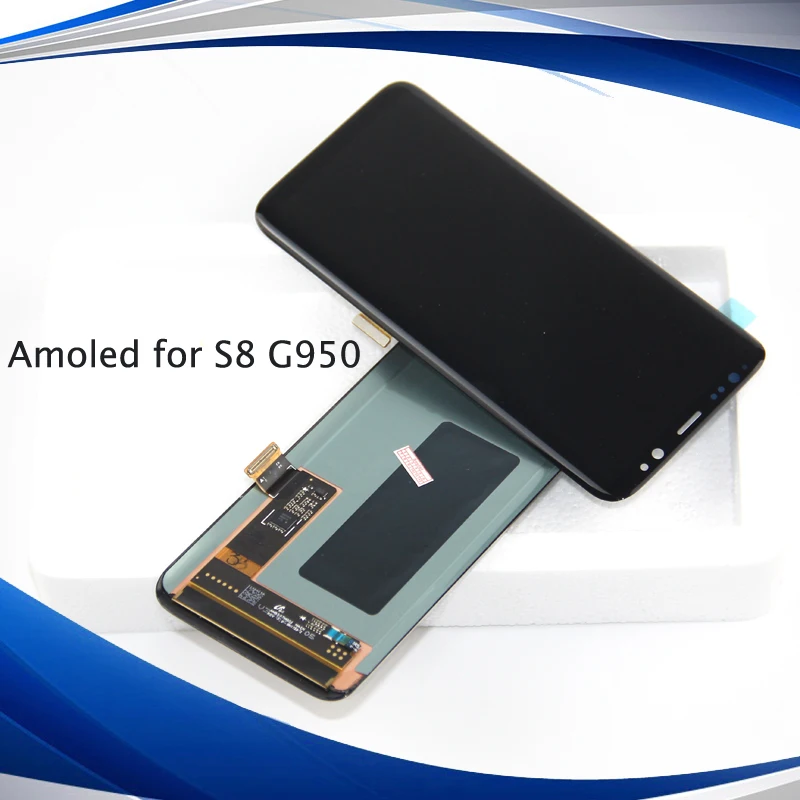 ЖК дисплей для Samsung S8 SAMSUNG Galaxy LCD G950 G950F сенсорный экран дигитайзер|Экраны