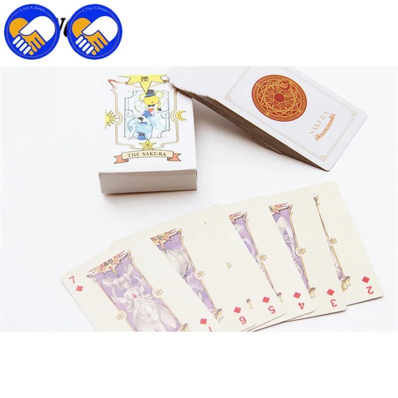 Новый Cardcaptor Sakura 2 упаковки покерных карт Captor покерные карты Mahou Clow аниме косплей