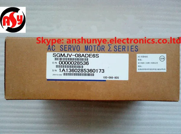 

Новый серводвигатель переменного тока SGMJV-08ADE6S в оригинальной упаковке