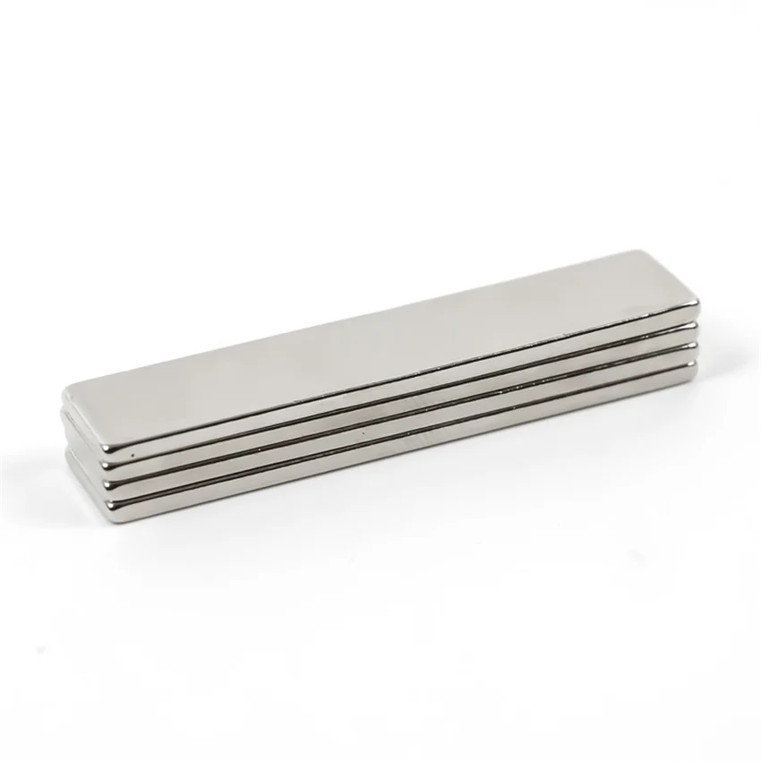 U-JOVAN 4pcs 50 x 10 2 mm N35 Super Strong Small 50*10*2mm Neodymium Magnets Rare Earth Powerful Magnet | Обустройство дома