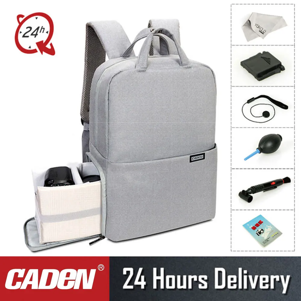 CADeN L5II Противоугонная сумка для dslr камеры рюкзак многофункциональная дорожная