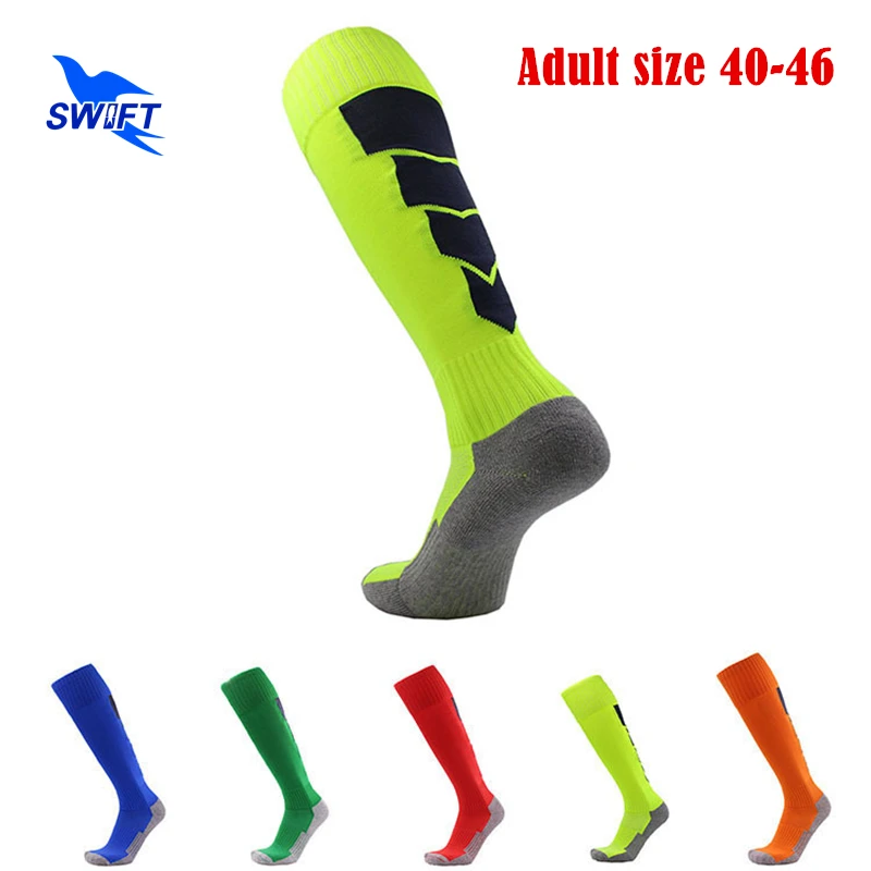 3 пары/Лот длинные футбольные носки выше колена для мужчин женщин детей