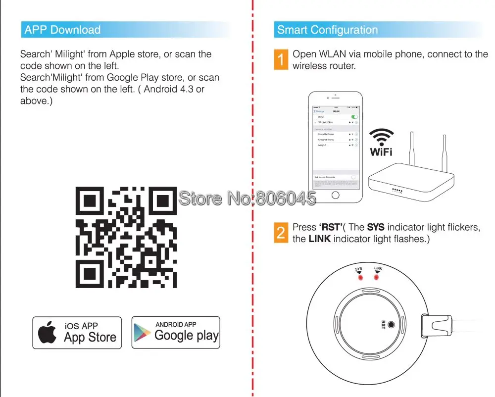 MiLight RGBW 4-Zone светодиодный контроллер DC12-24V 10A FUT038 для RGBW светодиодные ленты 2,4G RF беспроводной Android/iOs APP WiFi совместимый