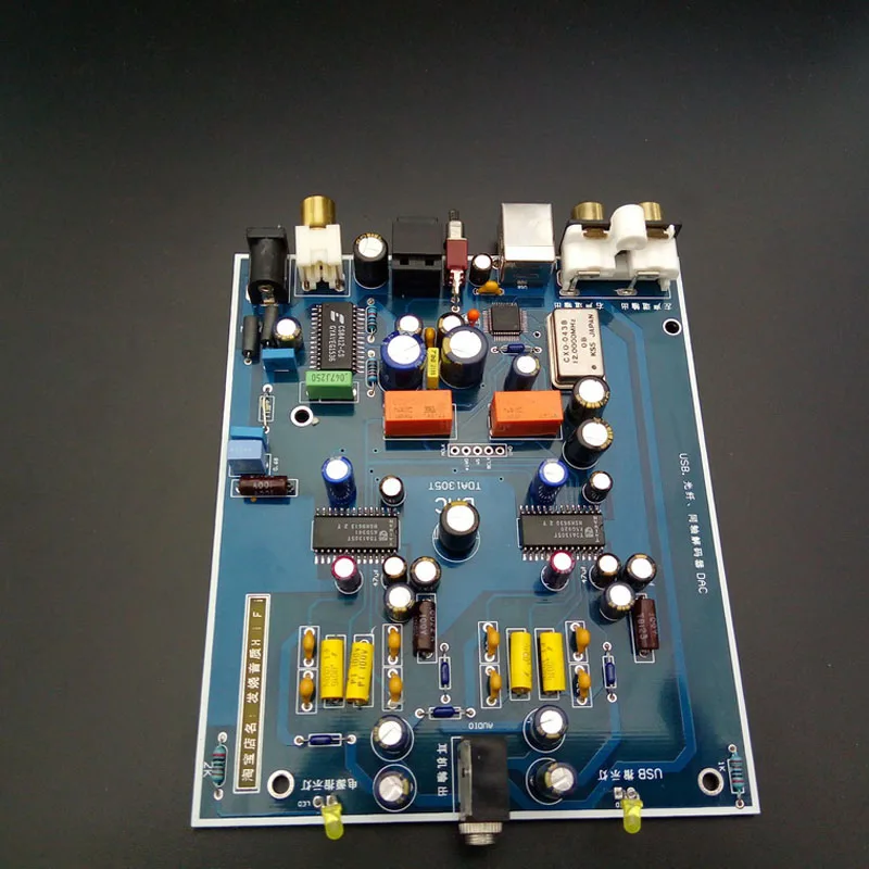 Lusya USB декодер DAC волокно коаксиальный декодирование OTG двойной параллельный TDA1305T компьютер внешняя температура аудио карта T0397