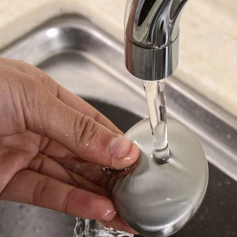 Освежитель воздуха для мыла из нержавеющей стали кухонный бар ручное устранение