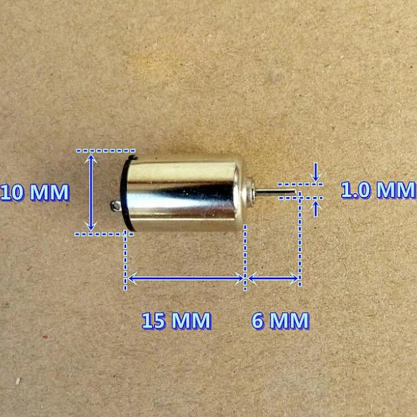 10*15 мм 1015 DC5V 28500 об/мин Сильный магнитный триполярный полый кружевной двигатель |