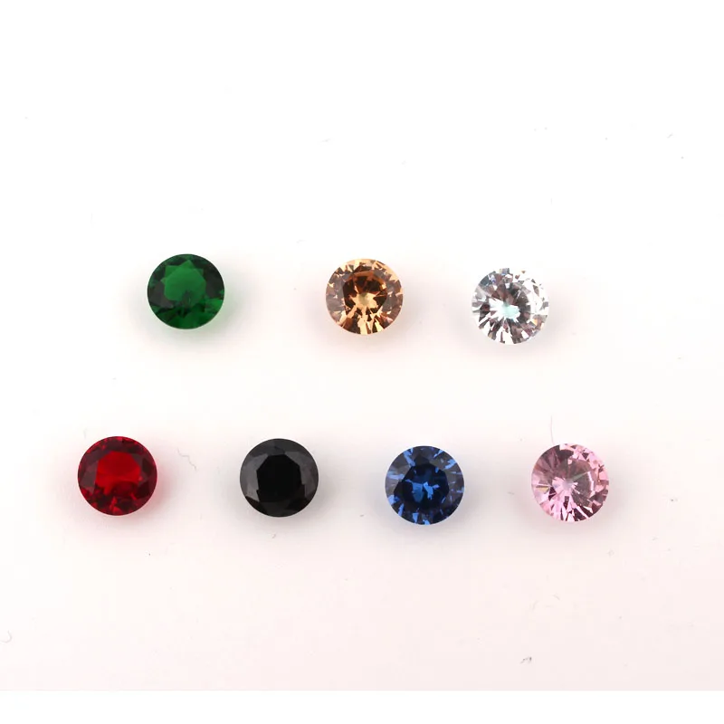 10pcs 6mm 8mm Round Luxury Cubic Zircon Fashion Jewelry Accessories For DIY Handmade AA Grade CZ Zirconia Gift AC375 | Украшения и