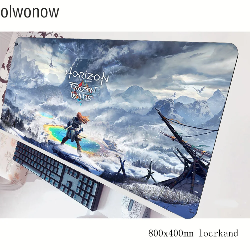 Игровой коврик для мыши horizon zero dawn 80x40 см игровой locrkand Настольный ноутбука игровые