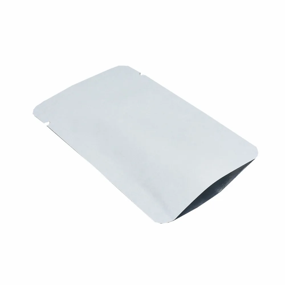 100 шт. в розницу белая Крафтовая бумага алюминиевая стандартная сухая упаковка