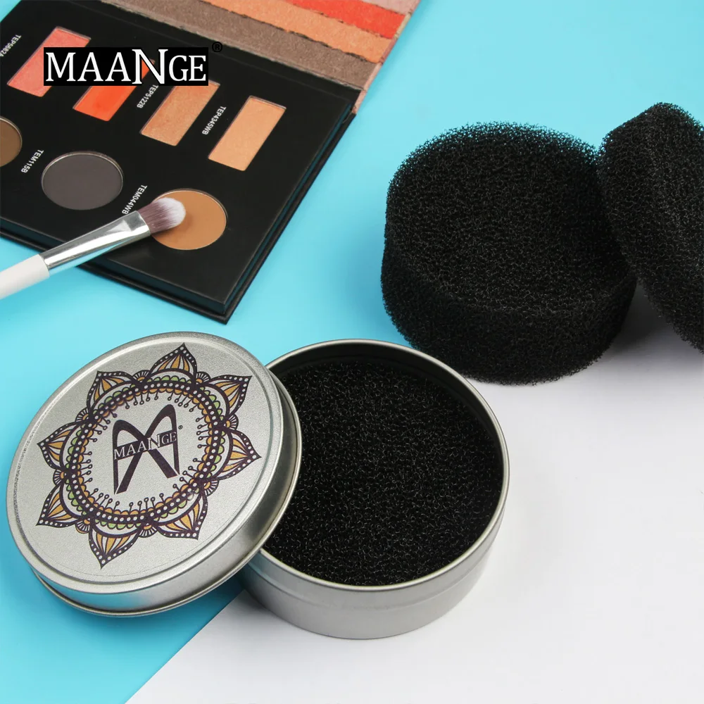 MAANGE щетка для макияжа очищающая щетку спонж удаления косметики цвет от кисти