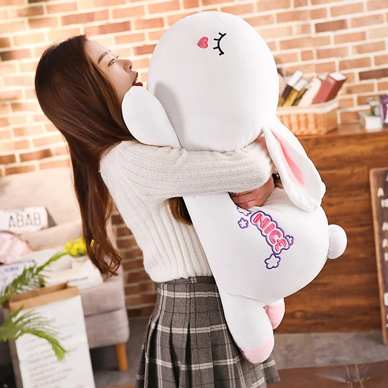 

40cm/65cm New White Cute Rabbit Plush Toy Soft Cartoon Animal Bunny Stuffed Doll Sofa Chair Pillow Friends Best Gifts Baby Toys