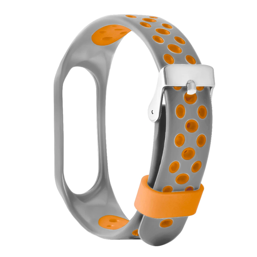Ремешок на запястье для mi Band 3, ремешок для Xiaomi mi Band 3, силиконовый ремешок mi band 3, аксессуары, Разноцветные сменные браслеты