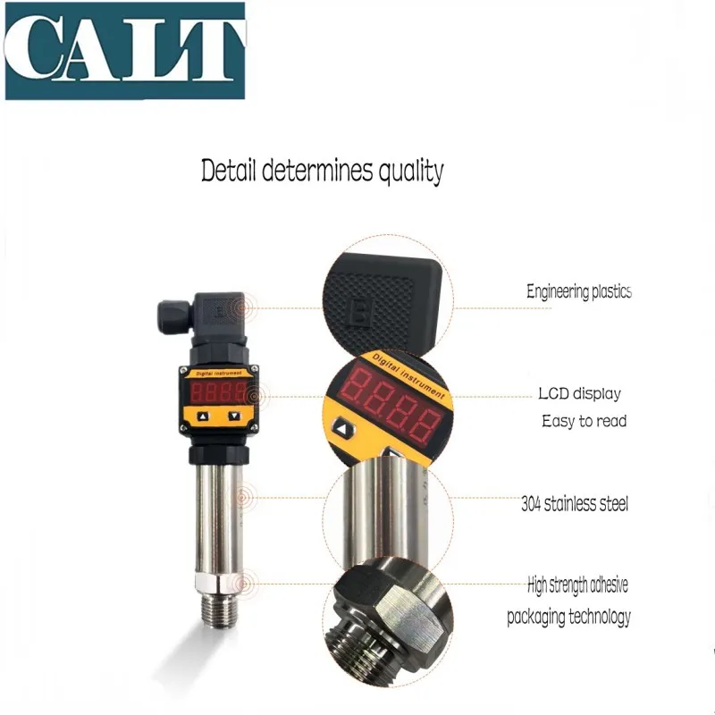 LCD Display Constant Pressure Water Supply Sensor 0-5mpa Diffused Silicon Transmitter 4-20mA Output |
