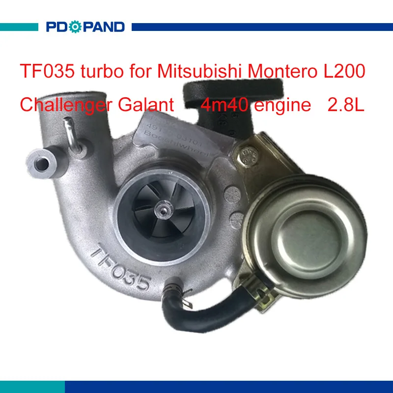 Комплект турбонагнетателя TF035 часть 49135 03100 03101 03110 для Mitsubishi Montero L200 Challenger Galant л|part|