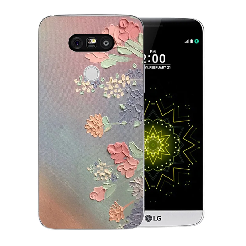 5.3 inch For LG G5 Phone Case Luxury Soft Silicone Back Cover Tiger Pattern Bag for Lg Funda Fexible Matte Clear Shell |