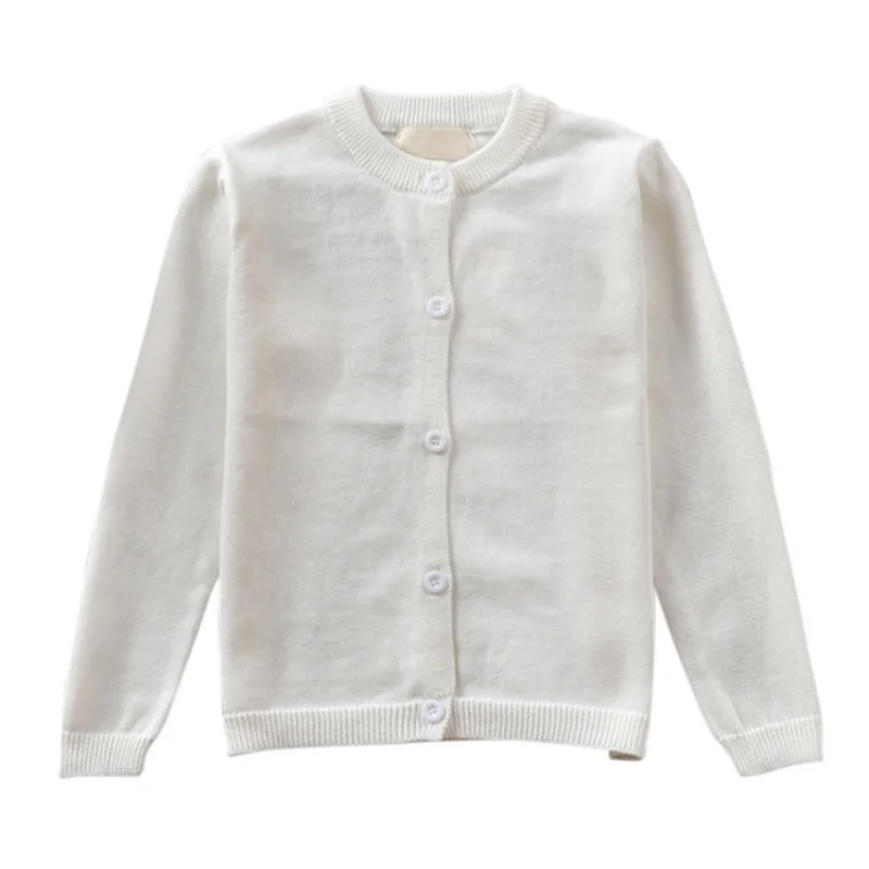 Вязаный кардиган ярких цветов для маленьких девочек и мальчиков на осень зиму 2018