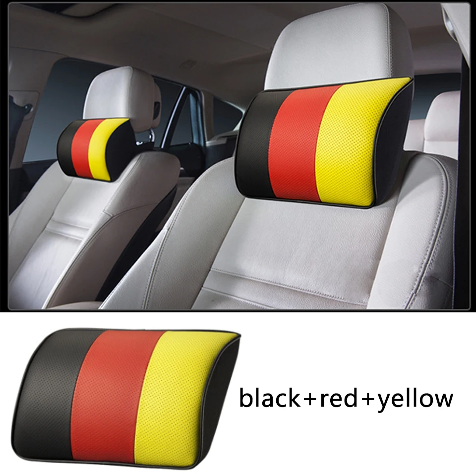 Автомобильная спортивная версия дышащая подушка для шеи Opel Insigina Vectra Toyota Corolla RAV4
