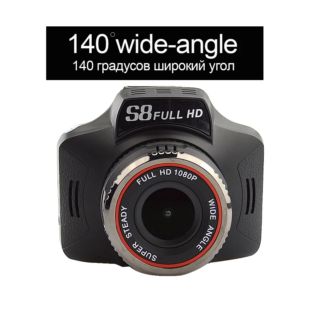 Автомобильный видеорегистратор OkeyTech 3 в 1 0 дюйма 1080 P с ночным видением GPS датчиком