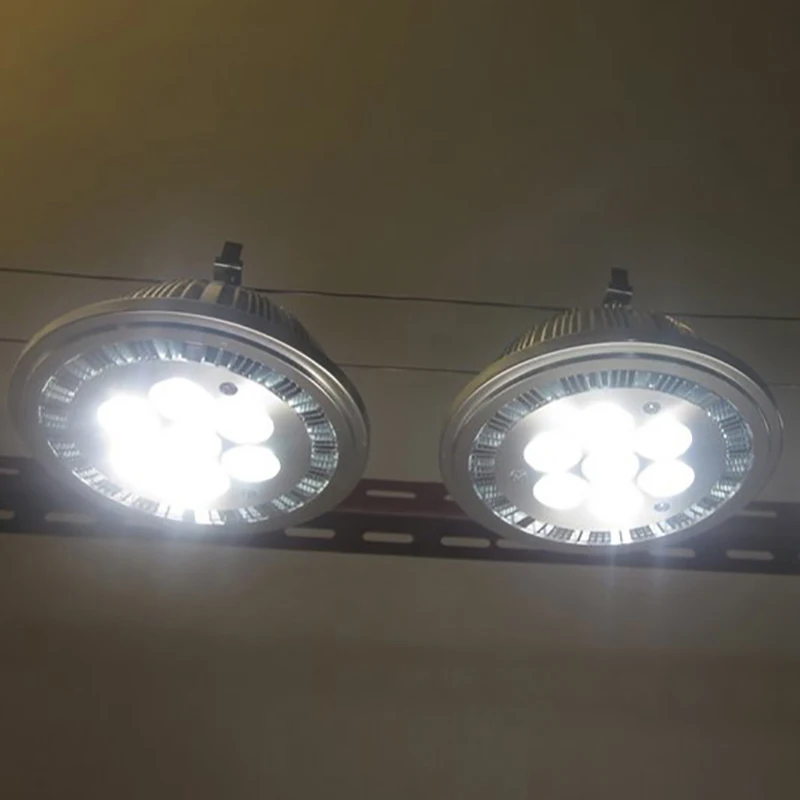 

Free Shipping 10pcs/lot 14W Spotlights G53 ES111 QR111 AR111 LED lamp AC 85-265V for Home Decoration Indoor Lighting Lamp